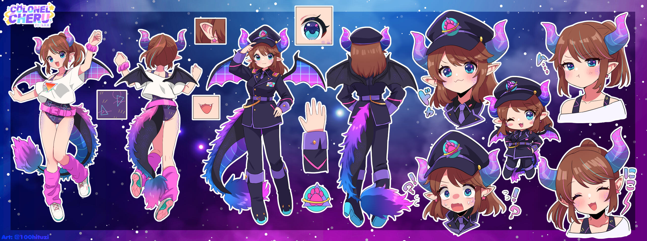 Newest Reference Sheet by 100hituzi